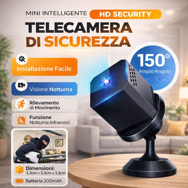💥Mini videocamera di sicurezza intelligente