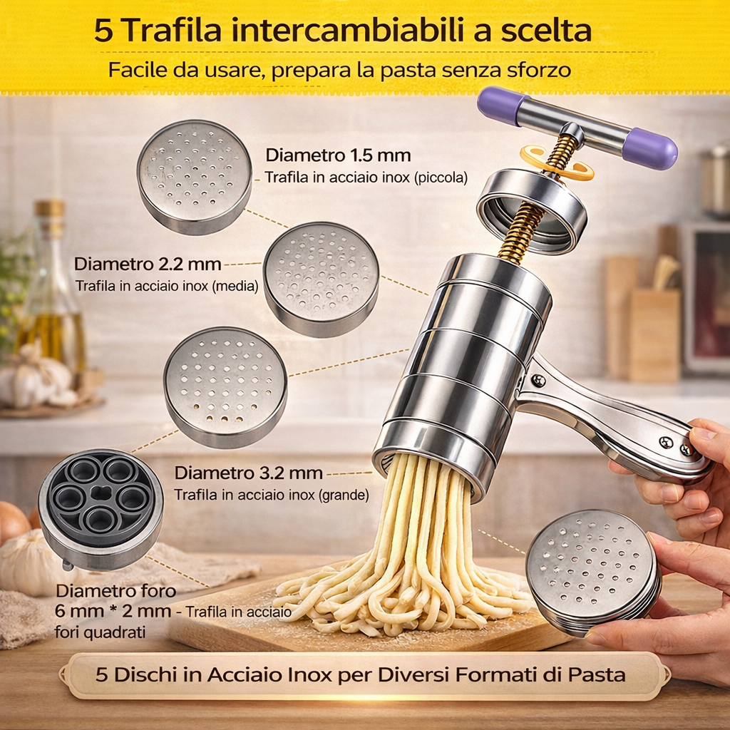 🔥Macchina per pasta manuale