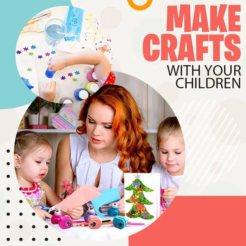 Perforatrice fai da te per lavoretti di carta per bambini🎨