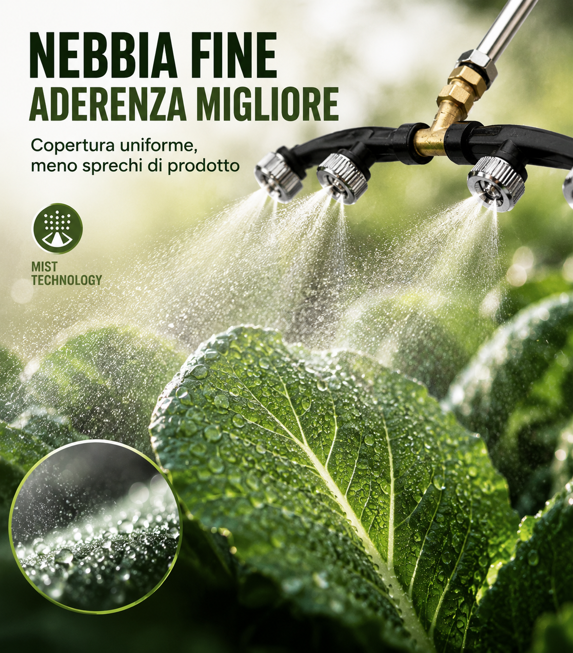 Pistola Nebulizzatrice Agricola a Ugelli