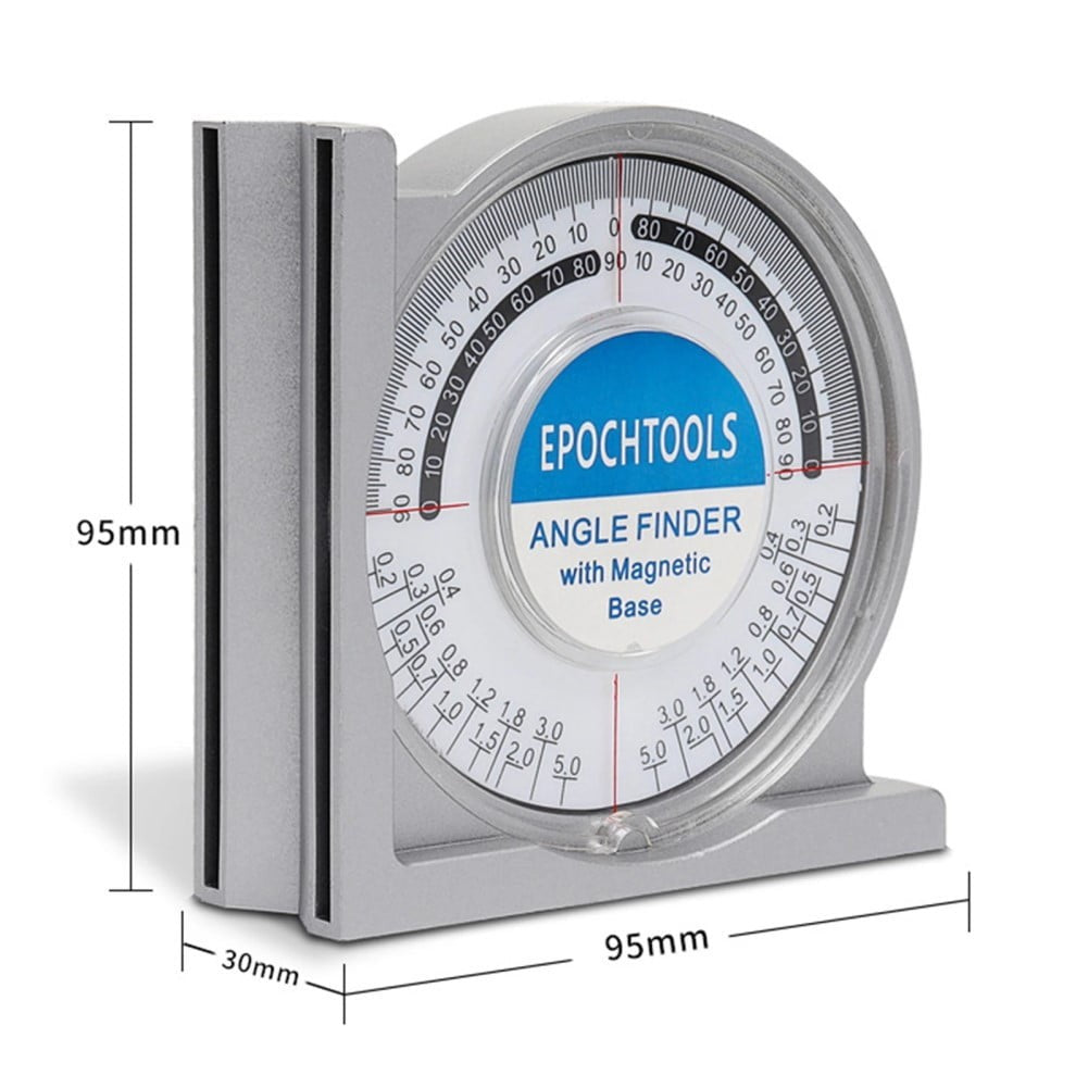 Misuratore di Angoli con Base Magnetica