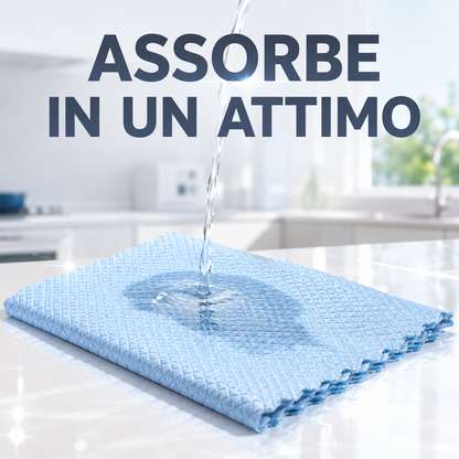Panno Microfibra Effetto Squama