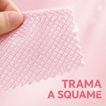Panno Microfibra Effetto Squama
