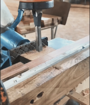 Set di punte per mortasare il legno