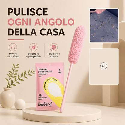 Scopa elettrostatica per la polvere