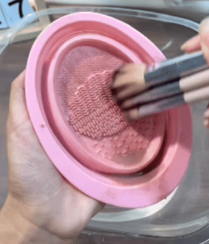 Kit per la Pulizia dei Pennelli Trucco