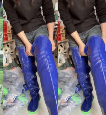 Stivali Cosciali Impermeabili in PVC