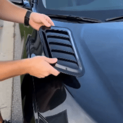 Presa d'Aria Finta Cofano Auto Stile Sportivo