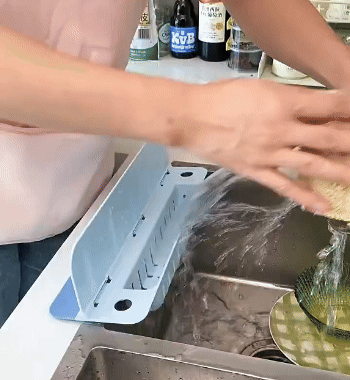 Barriera Antischizzi per Lavello con Portaoggetti 🛡️💧