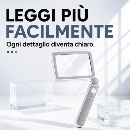 Lente d'Ingrandimento LED Ricaricabile