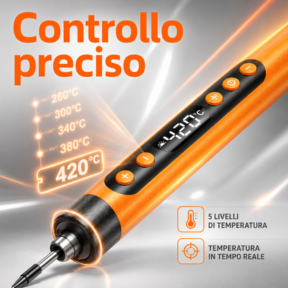 Saldatore USB Digitale Portatile