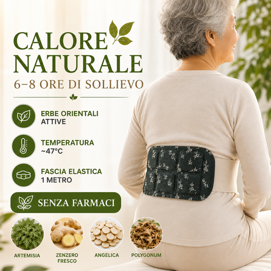 💥Cerotto Autoriscaldante alle Erbe per Schiena e Addome💥