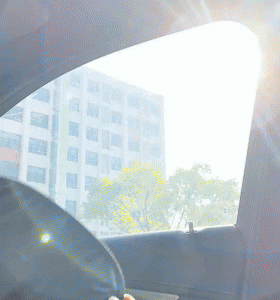 Parasole Elettrostatico per Auto