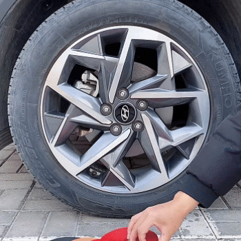 Protezione per cerchioni a strisce