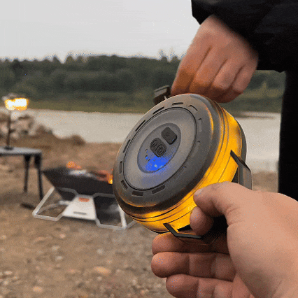 Luce a LED con bobina da campeggio