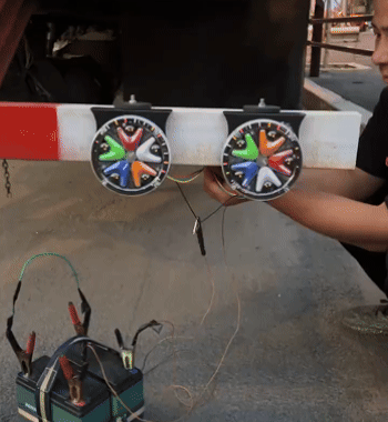 Fanale Posteriore Rotondo Per Camion