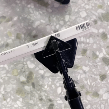 Pinza per rifinitura bordi tipo U