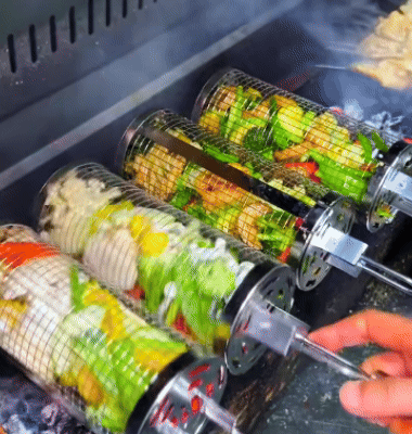 Cestello Per Barbecue Girevole