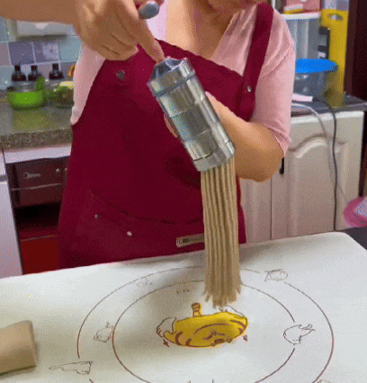 Macchina per pasta manuale in acciaio inossidabile