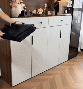 Cesto per biancheria pieghevole in rete