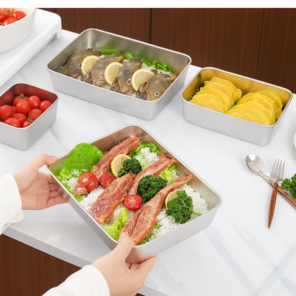 Contenitore per alimenti in acciaio inox