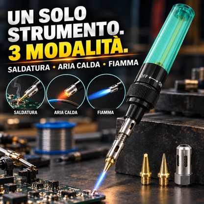 SALDATORE A GAS PORTATILE