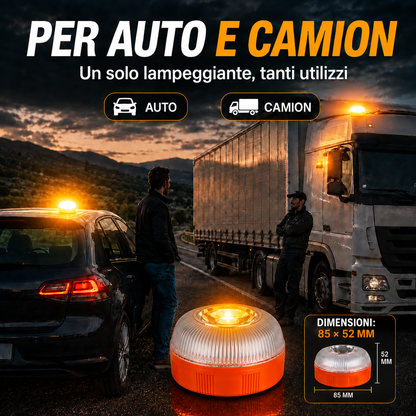 Luce di Emergenza Magnetica per Auto