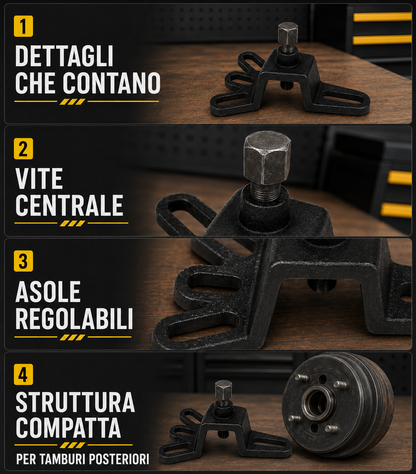 Estrattore per tamburo freno posteriore