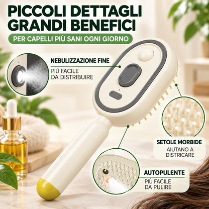 PETTINE NEBULIZZANTE PER OLIO CAPELLI