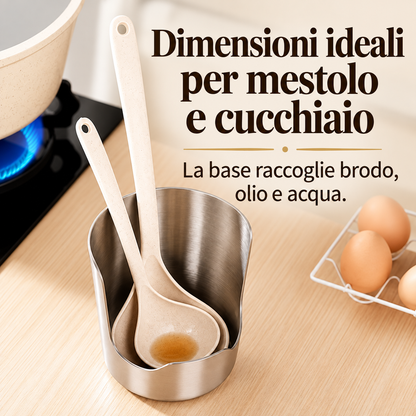 Portacoperchi e Portautensili da Cucina in Acciaio Inox 304