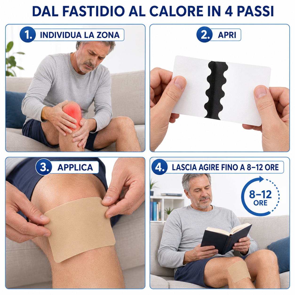 Cerotto Termico allo Zenzero – Sollievo Mirato dal Dolore