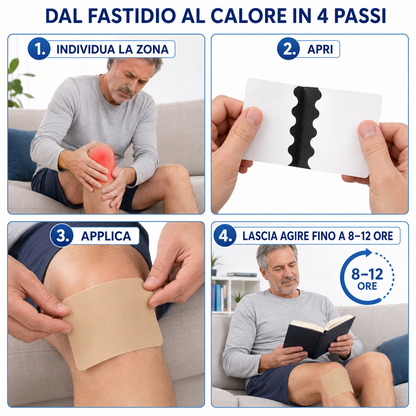 Cerotto Termico allo Zenzero – Sollievo Mirato dal Dolore