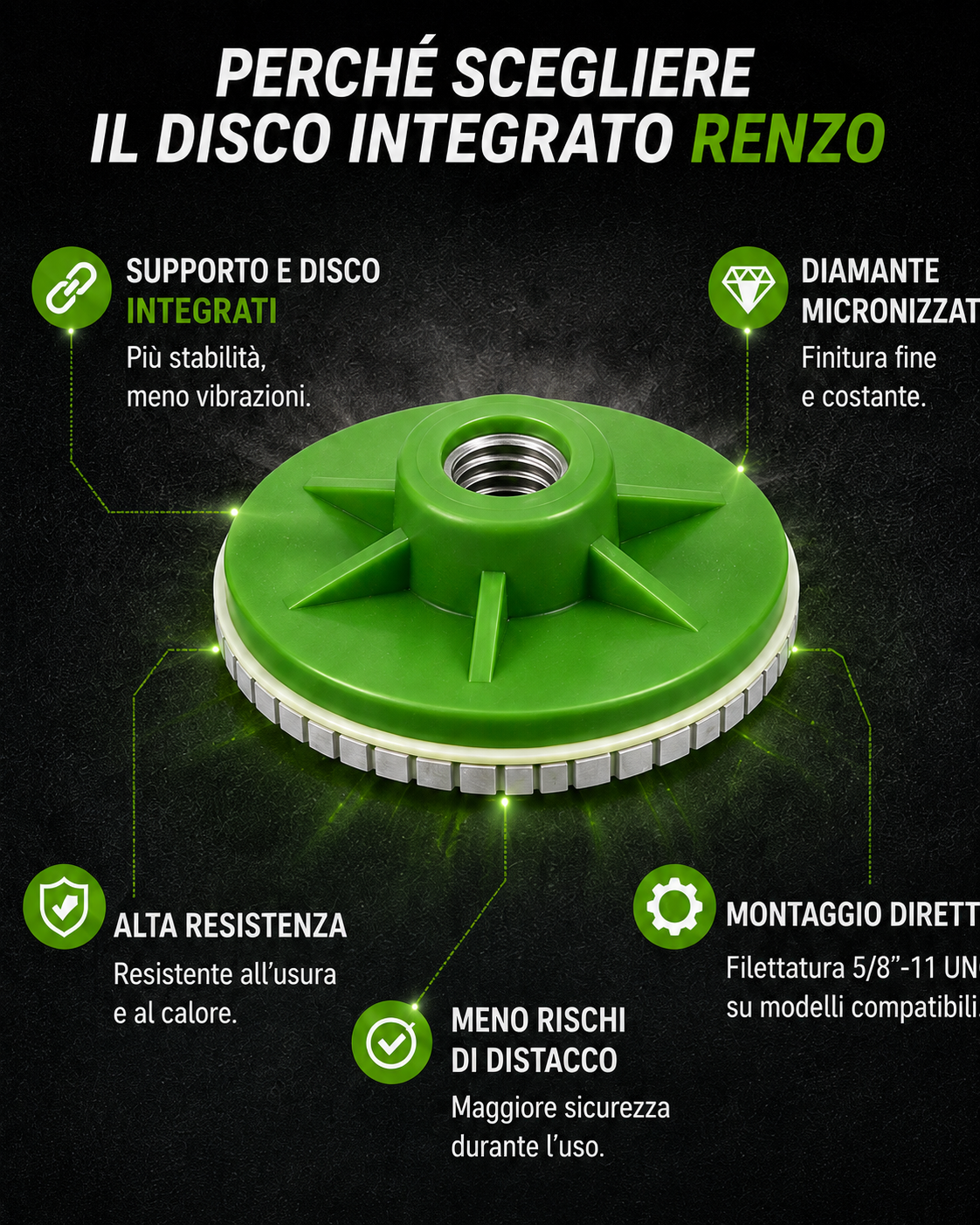 Disco Rifinibordi Diamantato