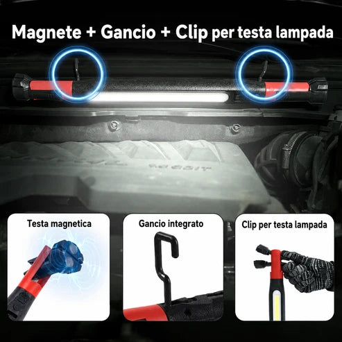 Lampada Magnetica da Tenere in Auto