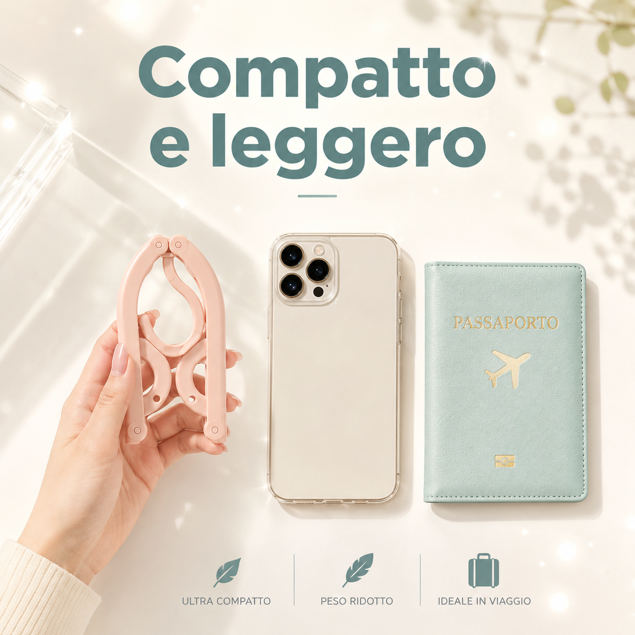 Gruccia Pieghevole da Viaggio
