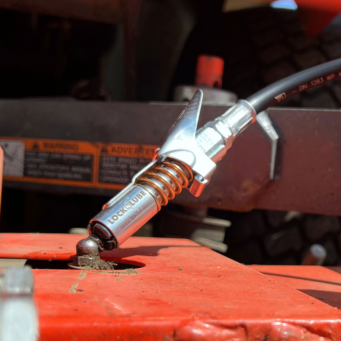 Raccordo per grasso a sgancio rapido