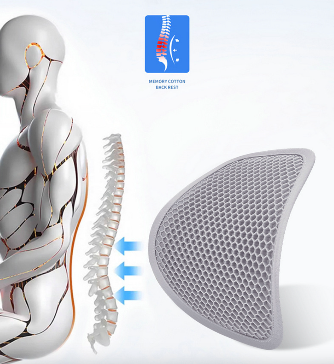 Cuscino Lombare per Sedile