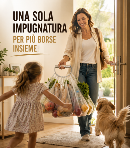 Manico Salvasforzo Per Borse Della Spesa