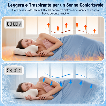 Coperta Rinfrescante Estiva Effetto Freddo
