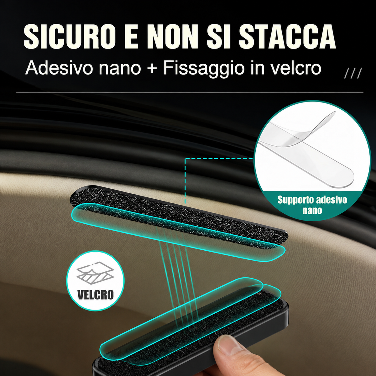 Luce LED a rilevamento automatico per bagagliaio auto