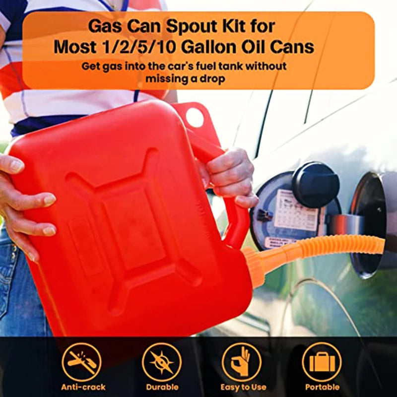 Set di Beccucci Universali per Taniche di Benzina