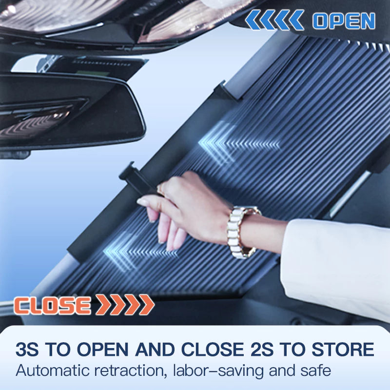 Tenda Parasole Retrattile per Auto