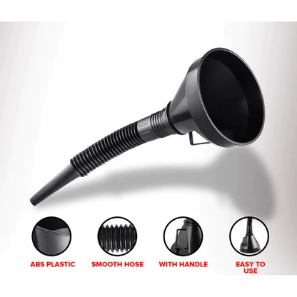 Imbuto con tubo flessibile