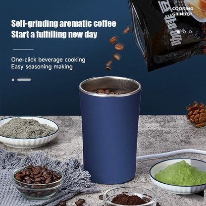 Macinacaffè elettrico per caffè e cereali