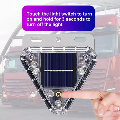 Luce di coda per camion solare