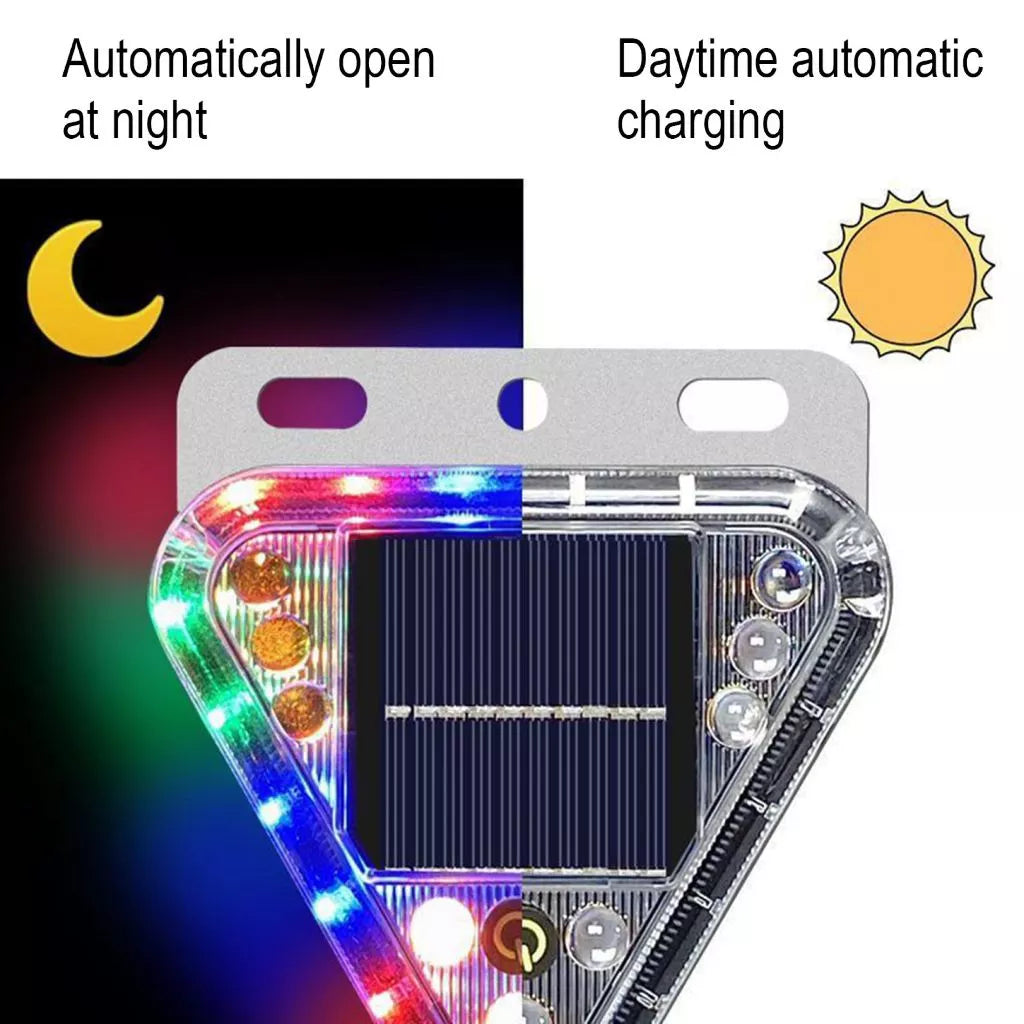 Luce di coda per camion solare