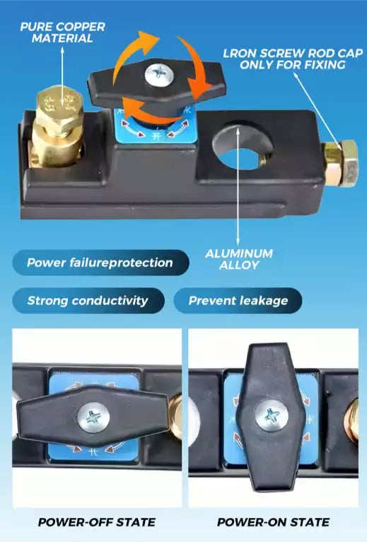 Interruttore di scollegamento della batteria dell’auto