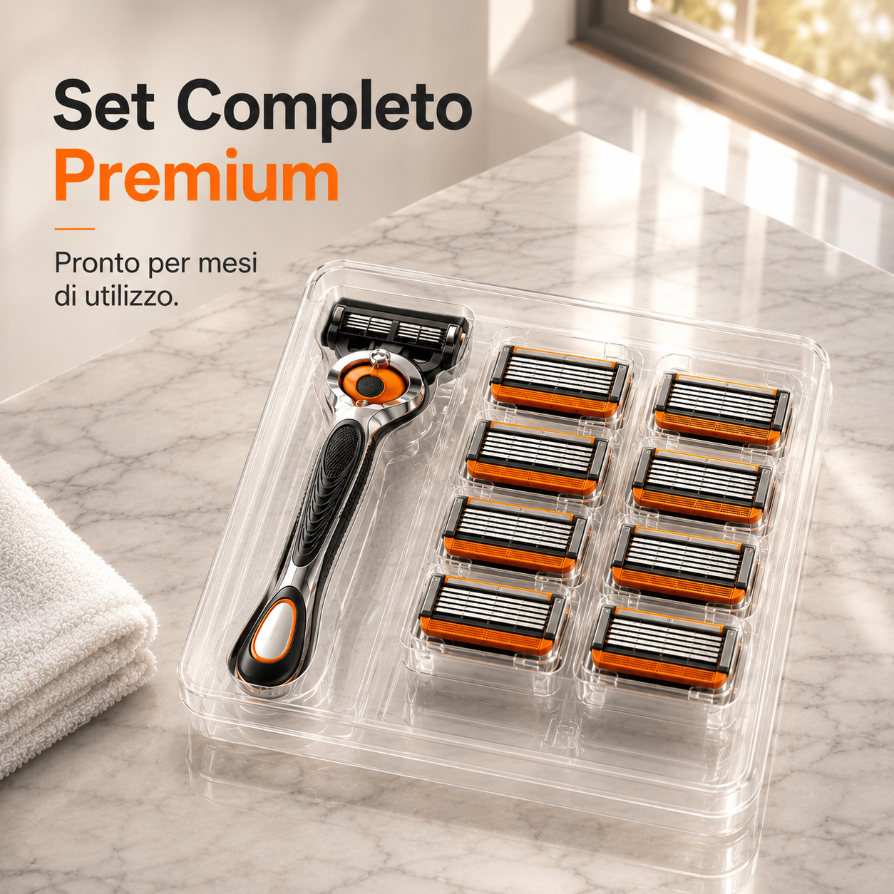 Rasoio Premium Cinque Lame Comfort