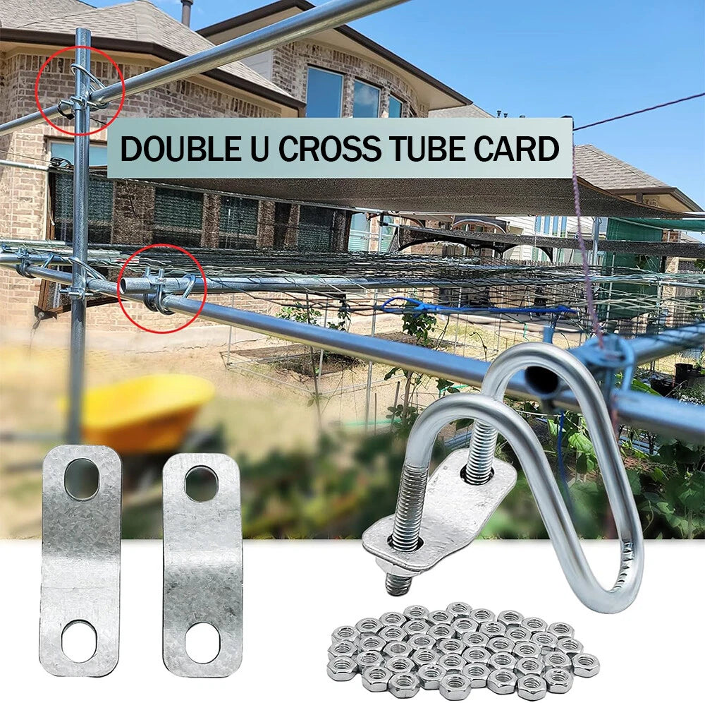 Morsetto a doppia U in acciaio inox