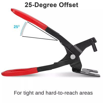 Pinza per supporti del silenziatore